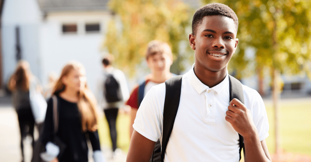 teen going back to school